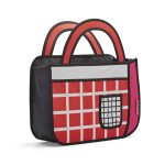 Crimson Red Handbag